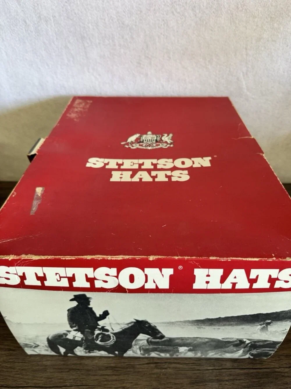 Stetson 3X Beaver Revenger Vintage Black Cowboy Hat Sz 7